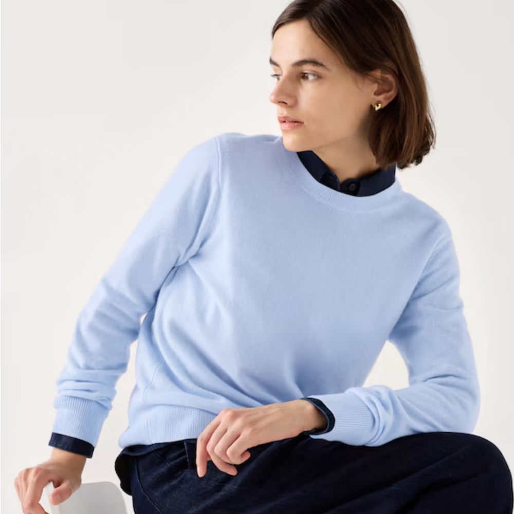 Uniqlo Light Blue Cashmere Sweater